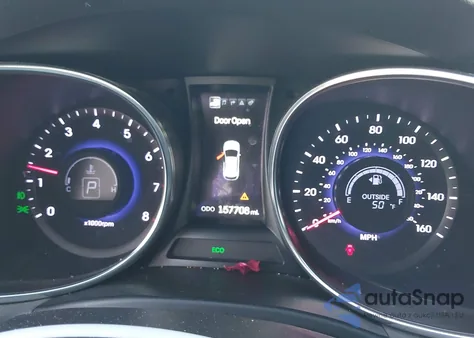 2013 Hyundai Santa Fe Limited z USA, uszkodzony, nr VIN KM8SRDHF4DU011205